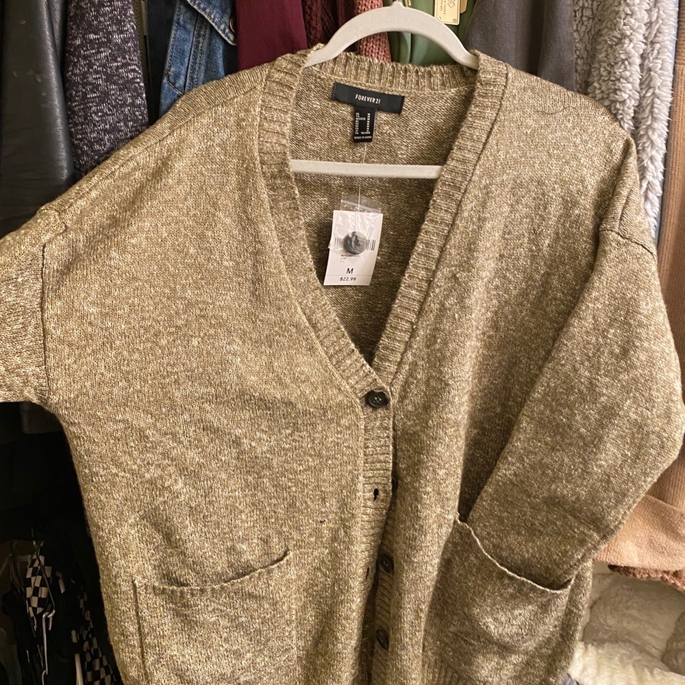 Oversized cardigan